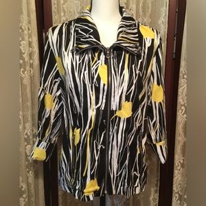 TONI MORGAN FULL ZIP LIGHTWEIGHT JACKET - SZ MED